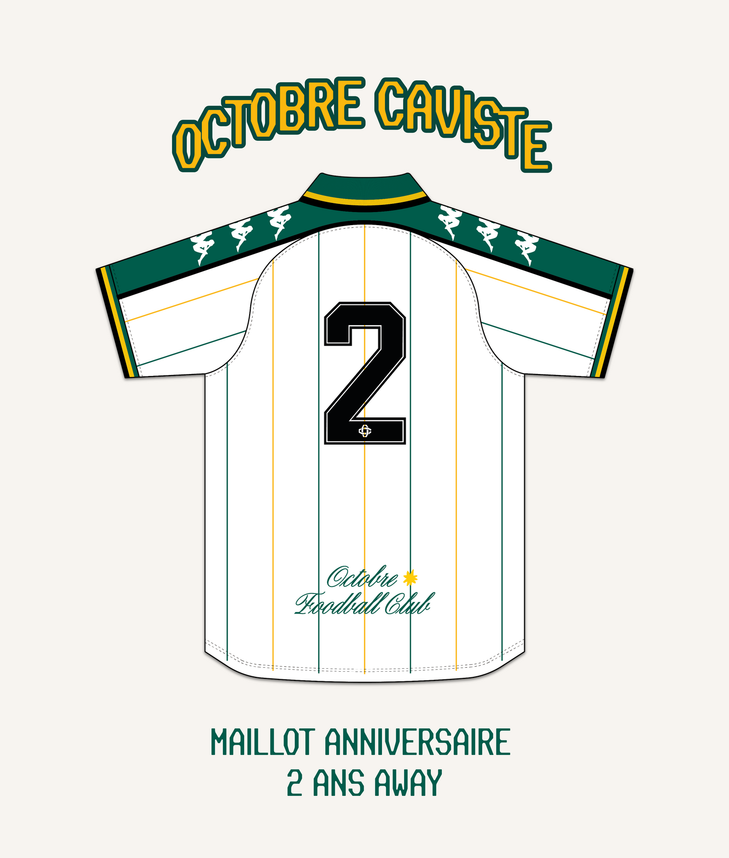 Maillot 2 ans Away ⚪️🟢